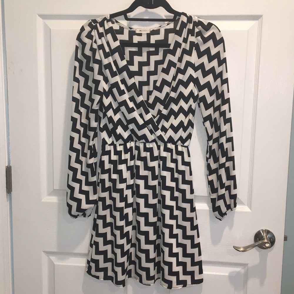 Wrap style dress